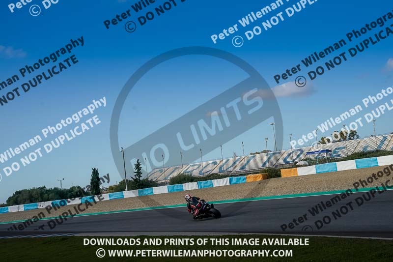 25 to 27th november 2017;Jerez;event digital images;motorbikes;no limits;peter wileman photography;trackday;trackday digital images